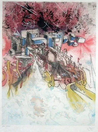 蚀刻飞尘法 Matta - Le palais d'hiver