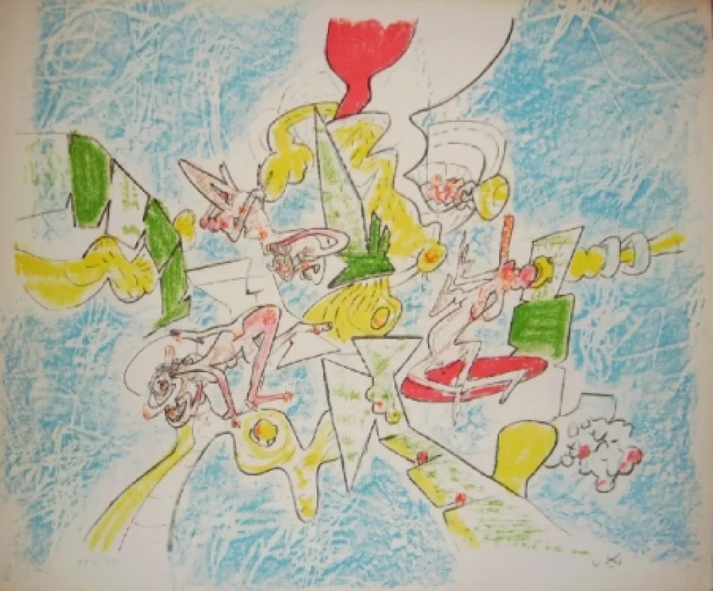 石版画 Matta - L'effet Gabriel