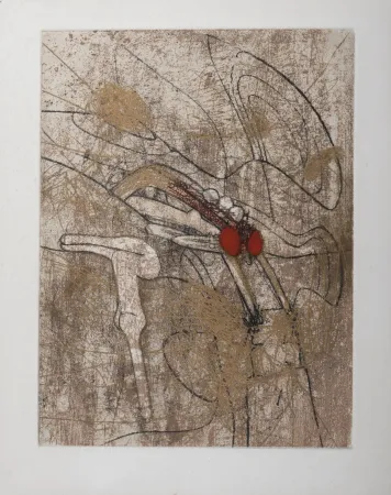 版画 Matta - Les Damnations, 1966