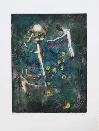 蚀刻飞尘法 Matta - Les escargots