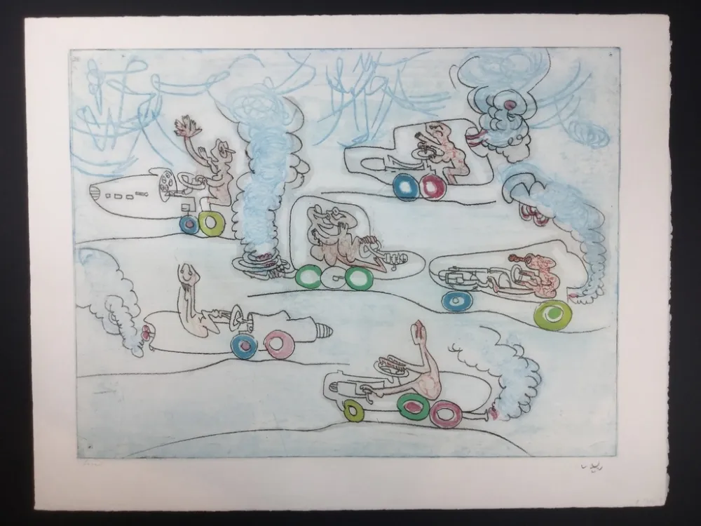 蚀刻飞尘法 Matta - Les OH! Tomobiles 