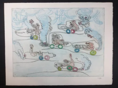 蚀刻飞尘法 Matta - Les OH! Tomobiles 