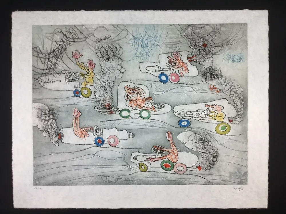 蚀刻飞尘法 Matta - Les Oh! Tomobiles 