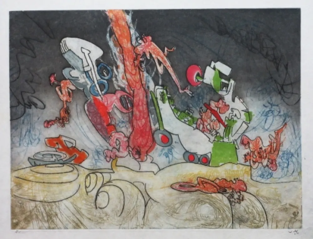 蚀刻飞尘法 Matta - Les Oh' Tomobiles (Planche 8)