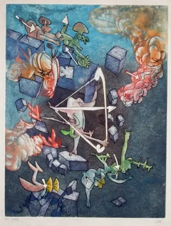 蚀刻飞尘法 Matta - Les prétendants