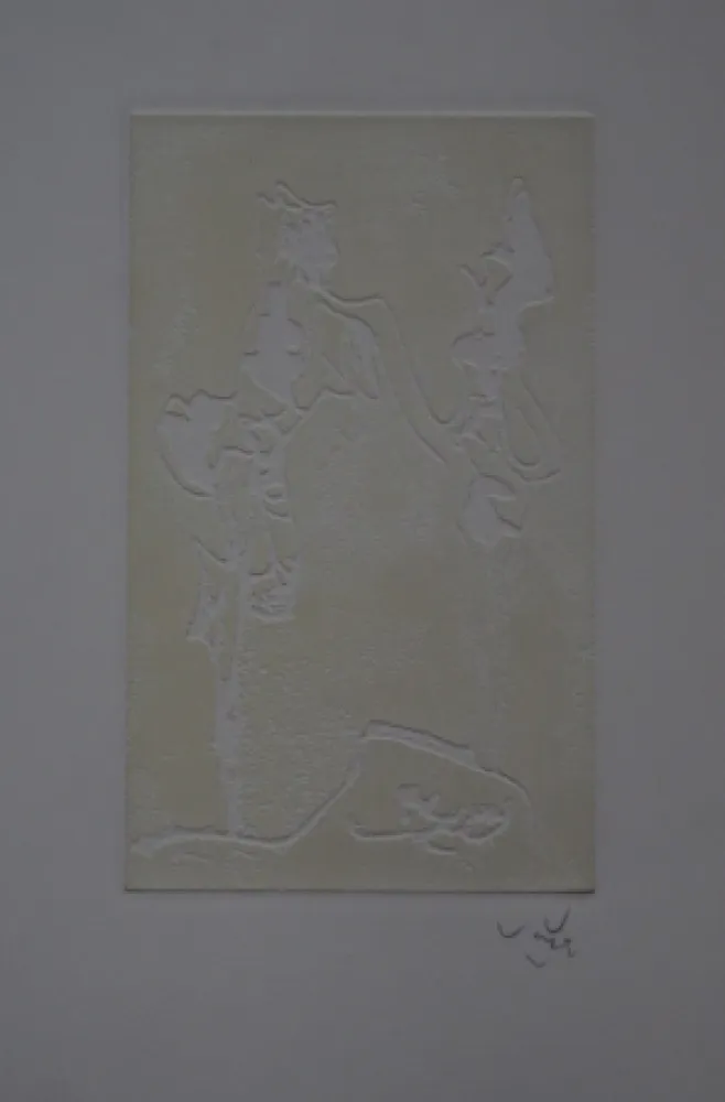 版画 Matta - Les raconteurs de sperme.