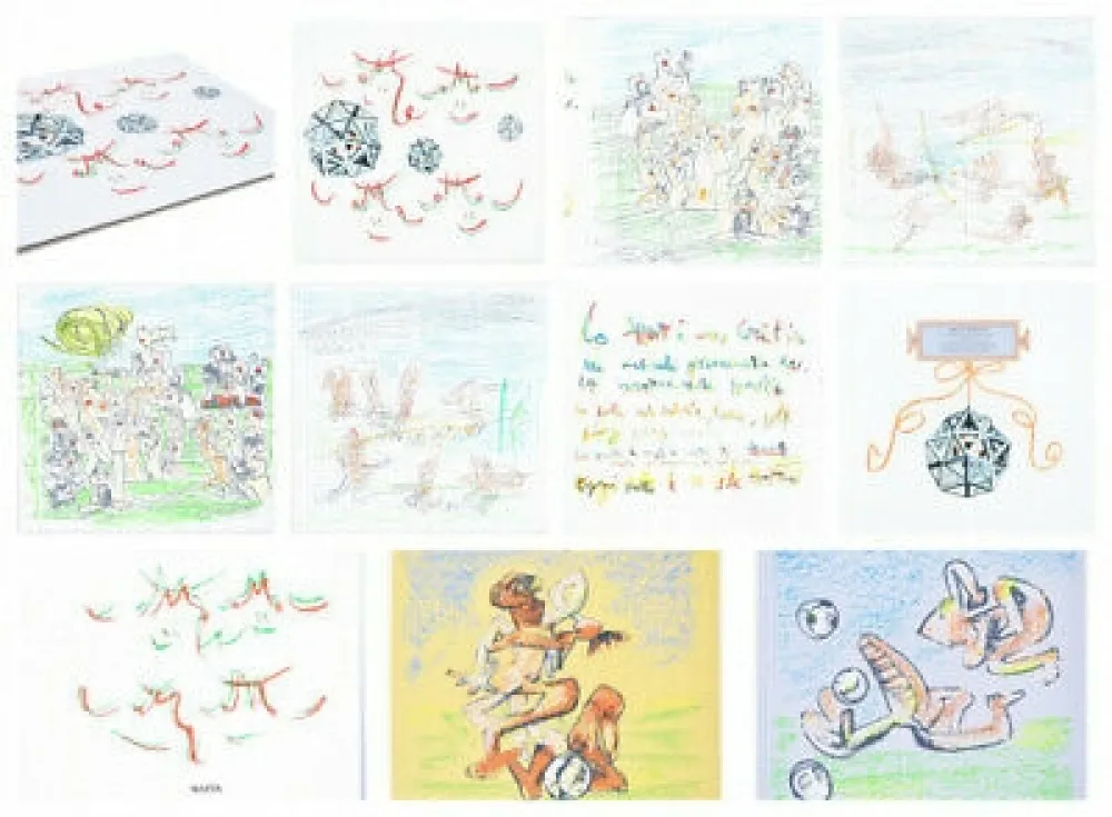 石版画 Matta - Music Foot