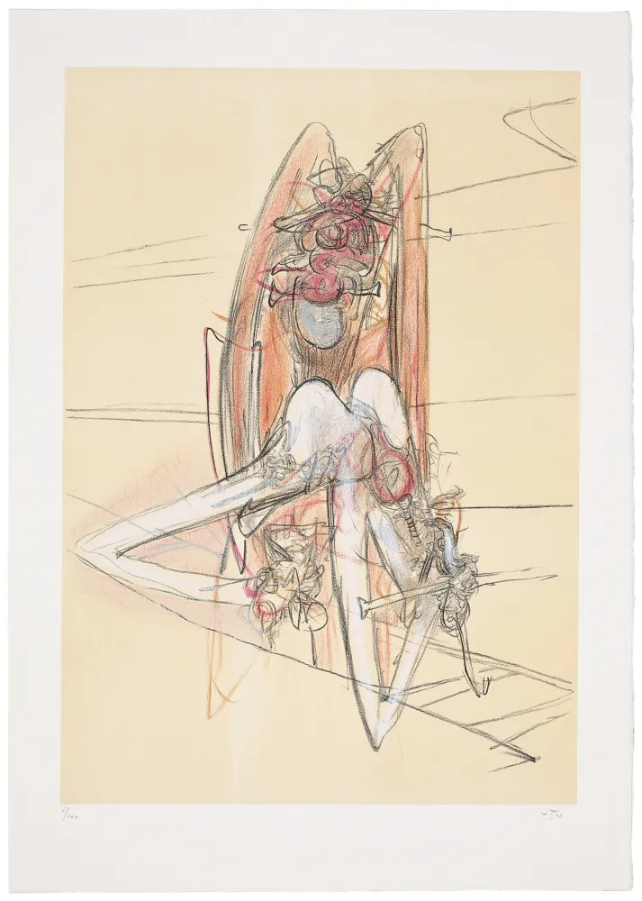 石版画 Matta - Nue bu