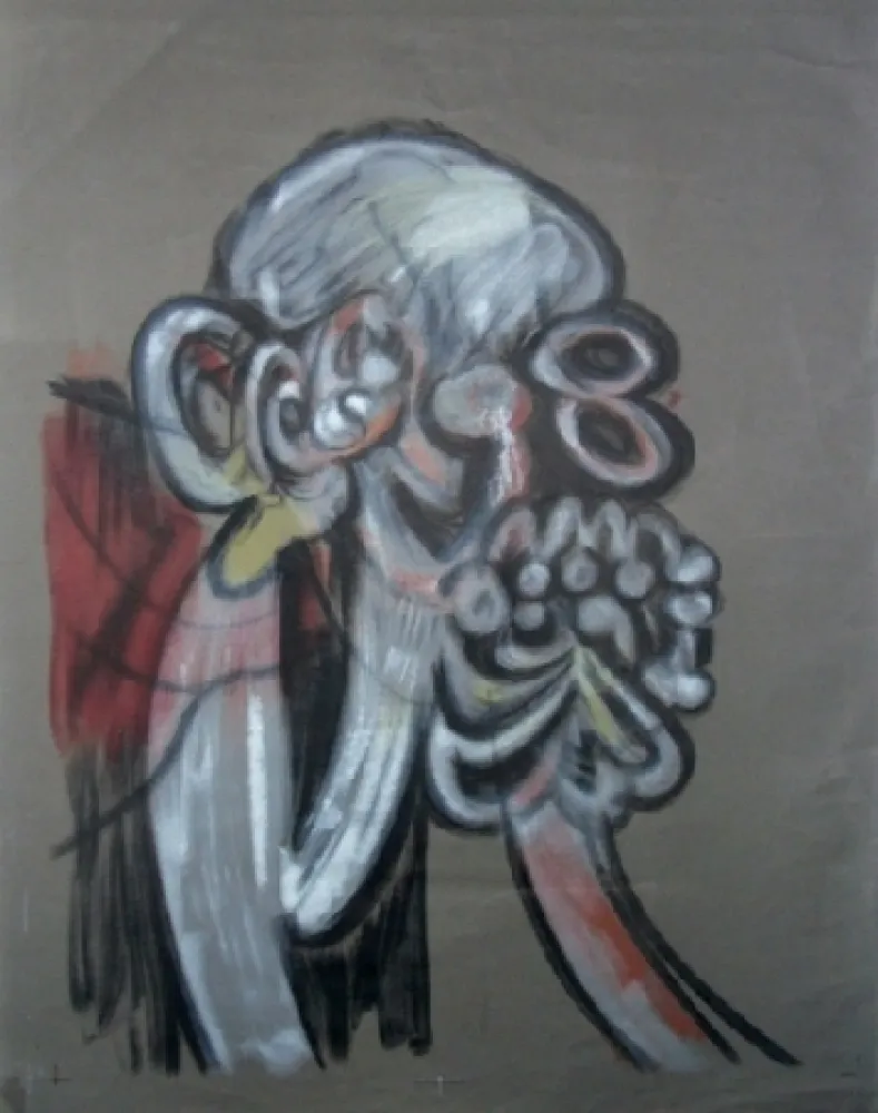 石版画 Matta - Oh l'as de pique