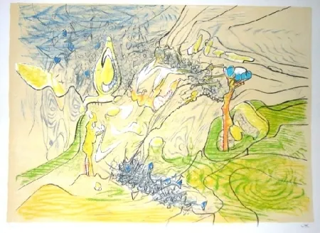 石版画 Matta - O'nain de Venus