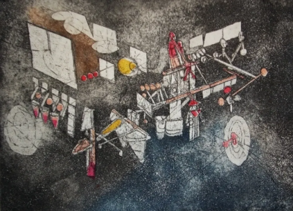 蚀刻飞尘法 Matta - Passage et sage du couple 3