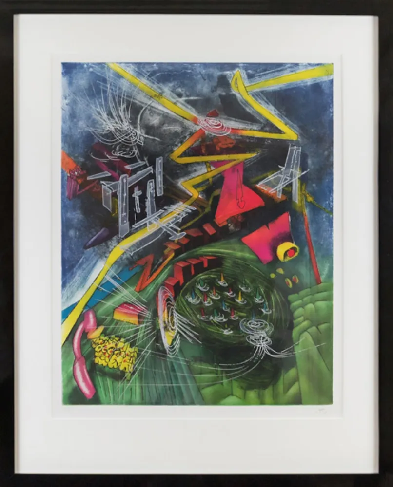 蚀刻飞尘法 Matta - Pyrocentre 