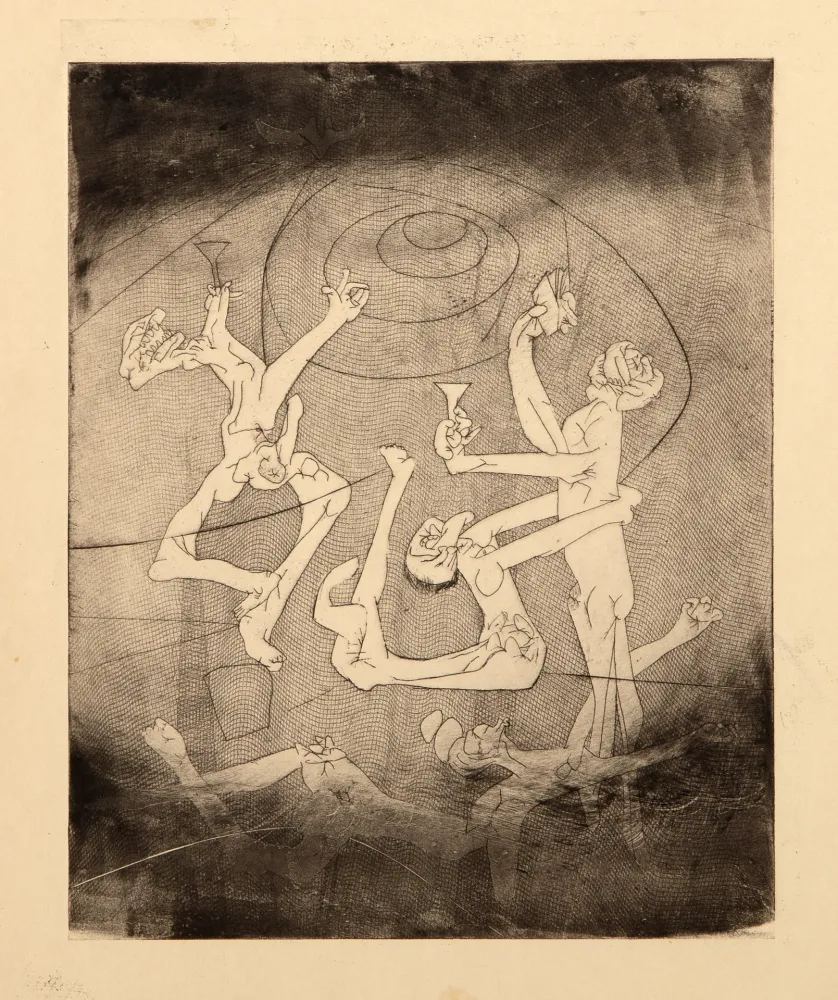 版画 Matta - Raising A Glass