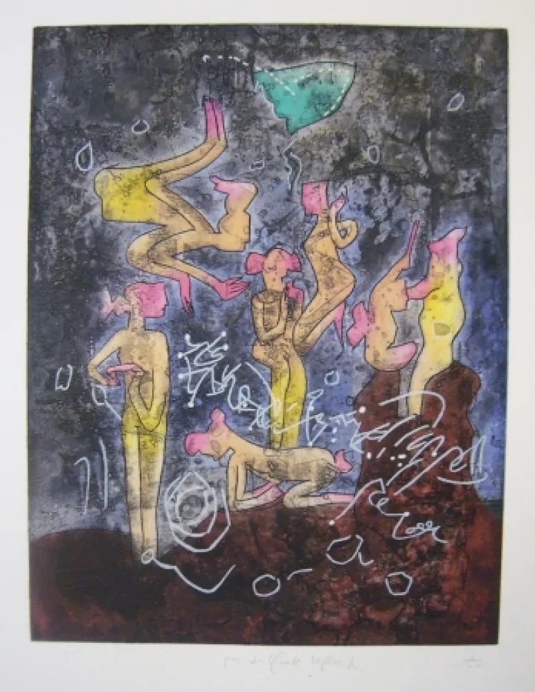 蚀刻飞尘法 Matta - Sans titre