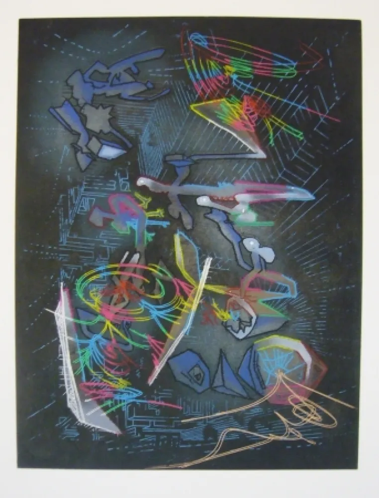 蚀刻飞尘法 Matta - Sans titre