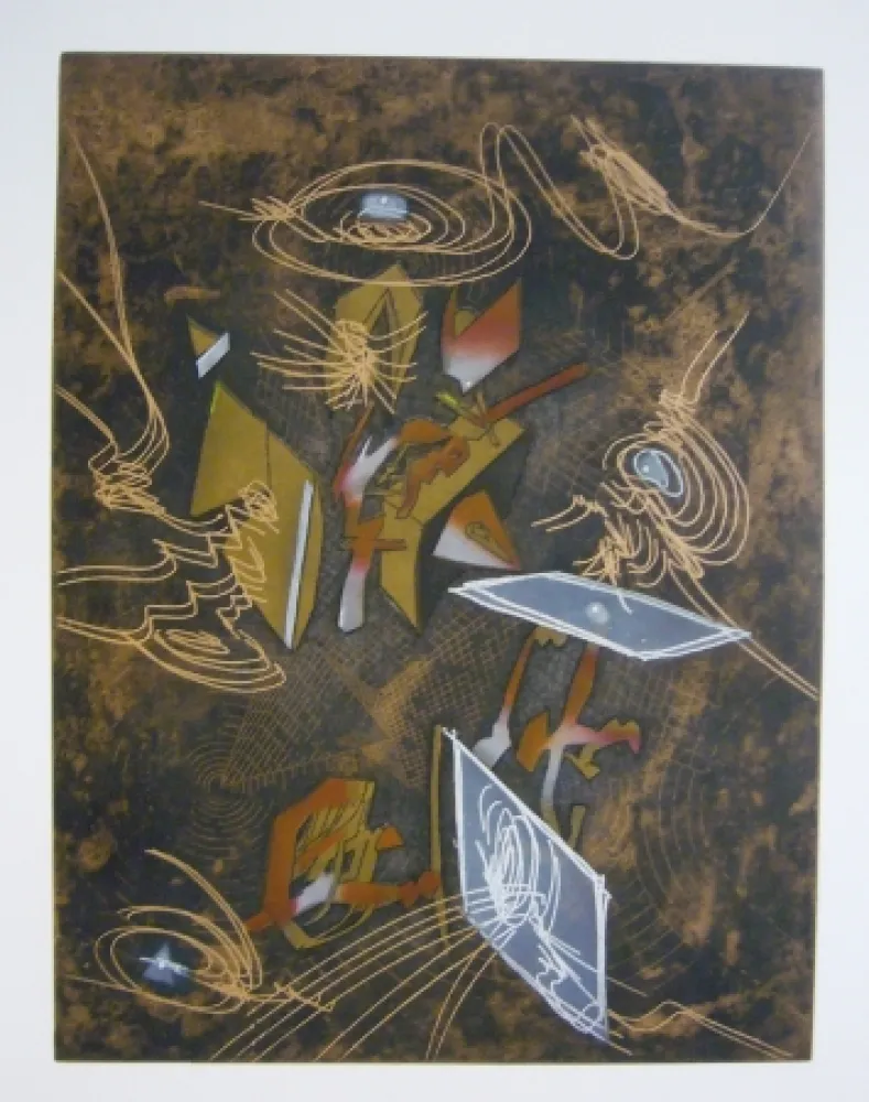 蚀刻飞尘法 Matta - Sans titre