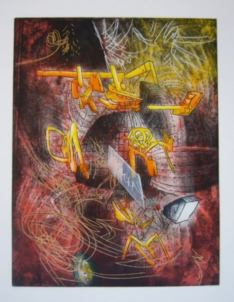 蚀刻飞尘法 Matta - Sans titre