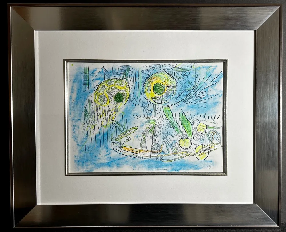 无技术 Matta - Sans Titre Original Mixed Media 1