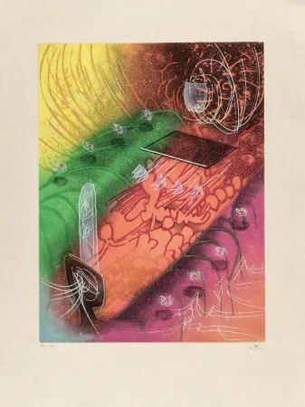 版画 Matta - Seasons from hell, Attire le gai venin