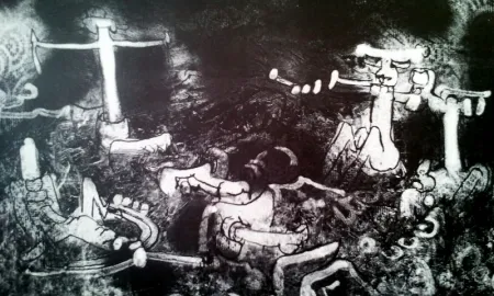 石版画 Matta - S/T