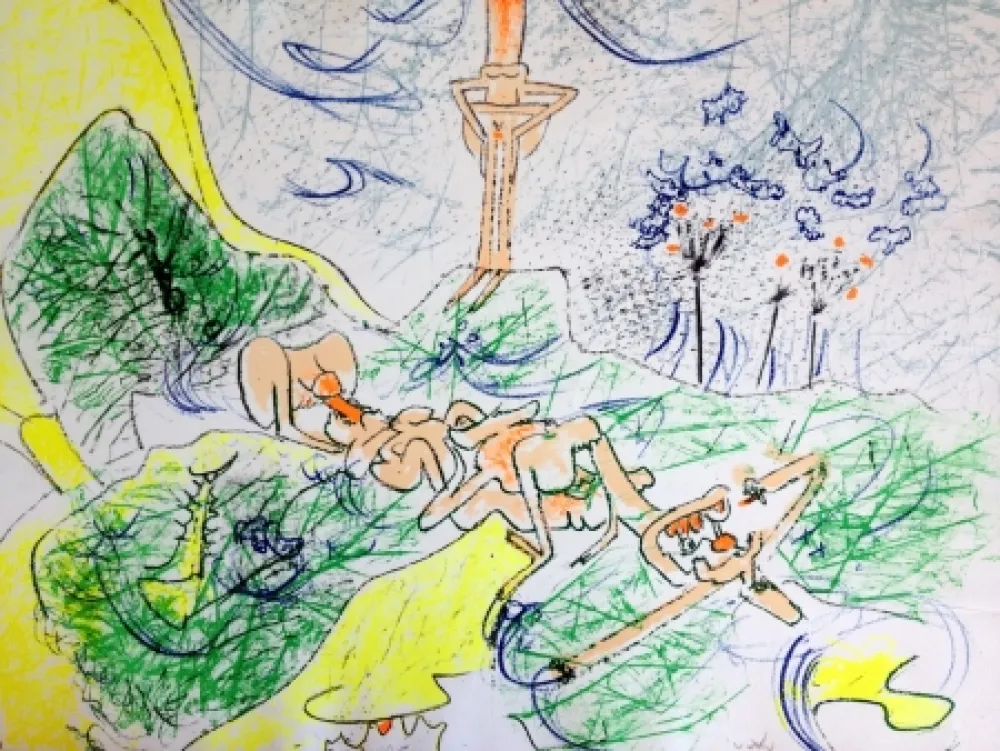 石版画 Matta - S/T