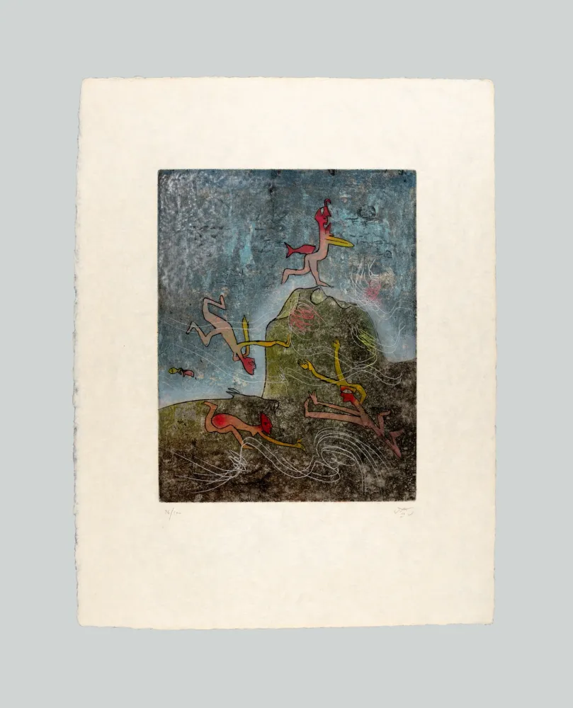 版画 Matta - Surrealistes