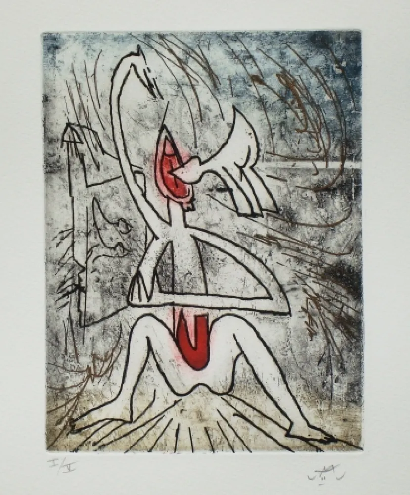 蚀刻飞尘法 Matta - Titre inconnu