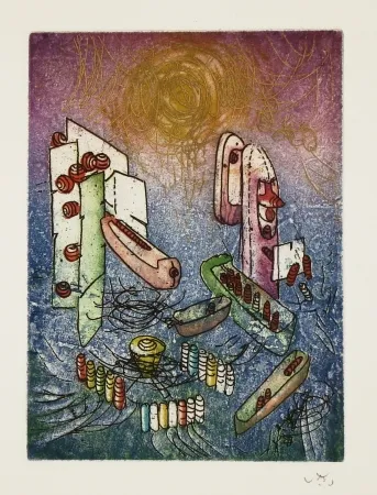 蚀刻飞尘法 Matta - Titre inconnu