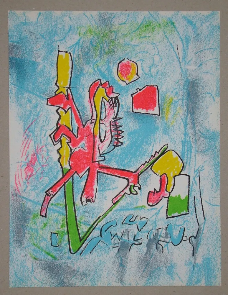 石版画 Matta - T'ou't se tient