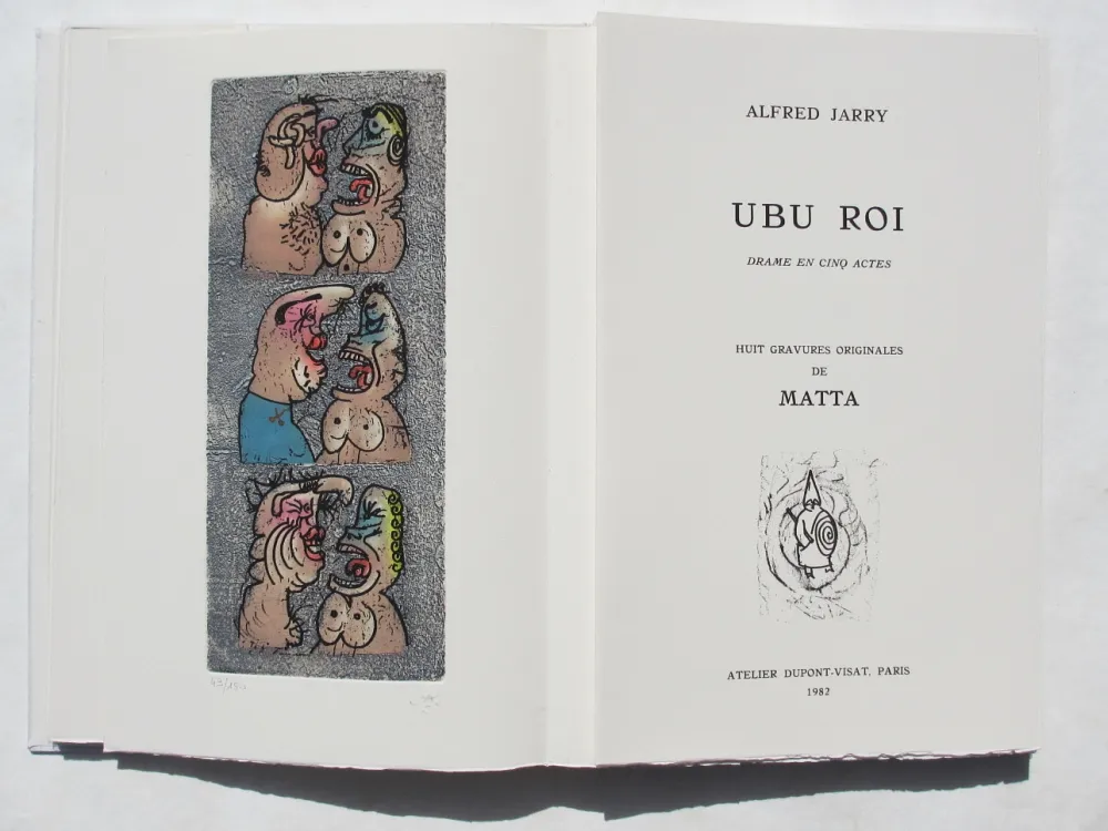 蚀刻飞尘法 Matta - Ubu Roi. Drame en cinq Actes