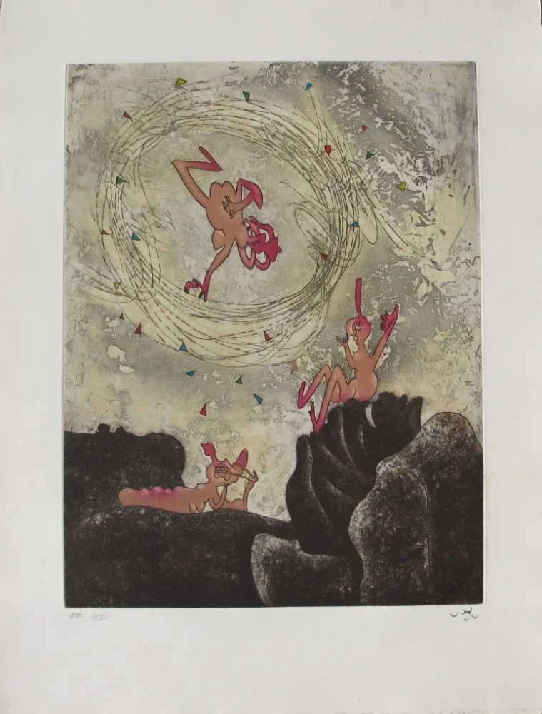 蚀刻飞尘法 Matta - Va-riante