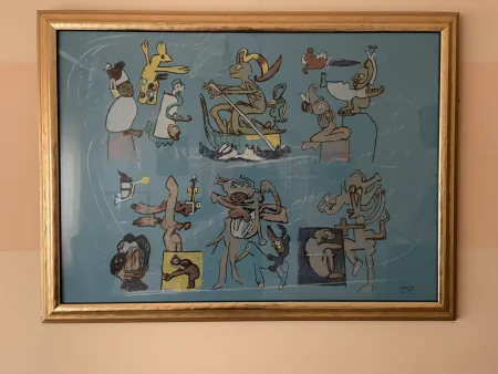 石版画 Matta - Verbo America