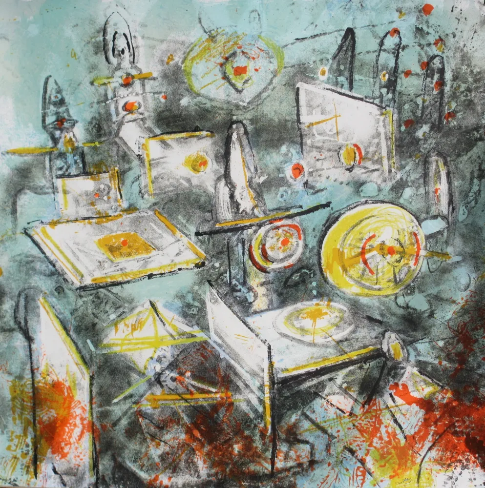 石版画 Matta - Voies nucléaires (USUOA)