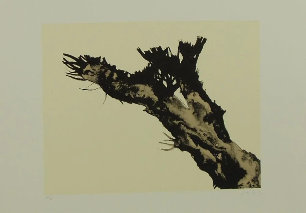 石版画 Mattioli - SENZA TITOLO