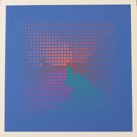 石版画 Mavignier - DEFORMED SQUARE - EXACTA FROM CONSTRUCTIVISM TO SYSTEMATIC ART 1918-1985