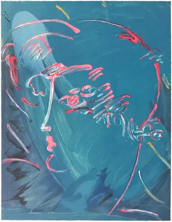 丝网印刷 Max - BLUE PROFILE