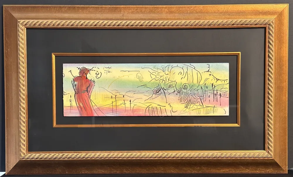 无技术 Max - Untitled Original Watercolor on Paper