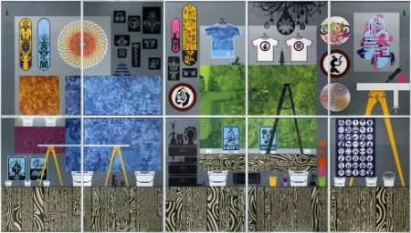 石版画 Mcginness - Studio View