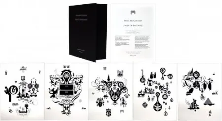 石版画 Mcginness - Units of Meaning