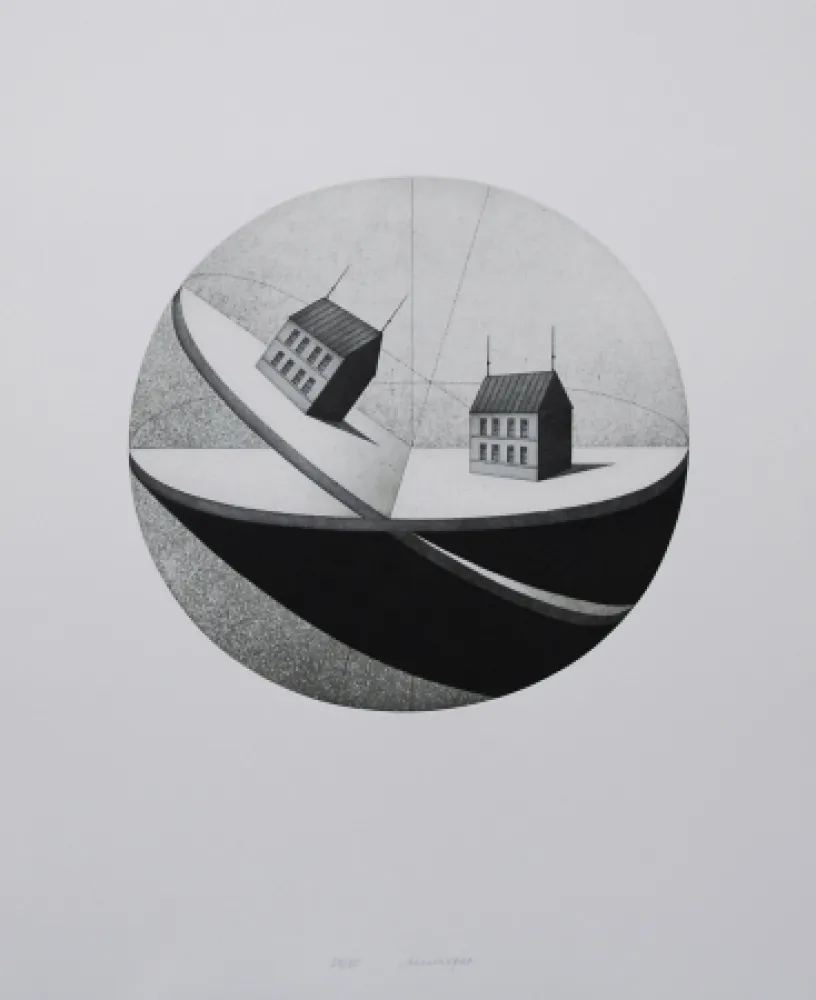 蚀刻飞尘法 Meckseper - Schiefe Ebene