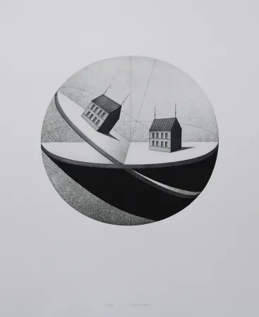 蚀刻飞尘法 Meckseper - Schiefe Ebene