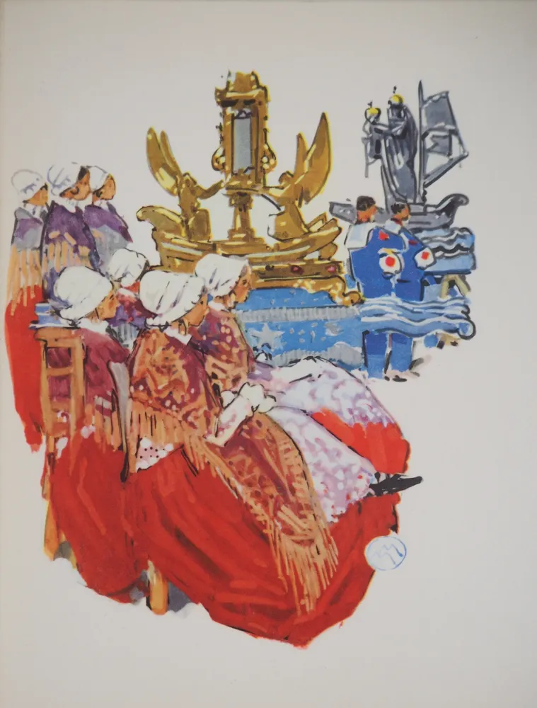 海报 Méheut - Bretagne : Hommage aux Marins