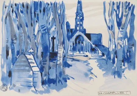 海报 Méheut - Bretagne, La Chapelle à la Fontaine, c