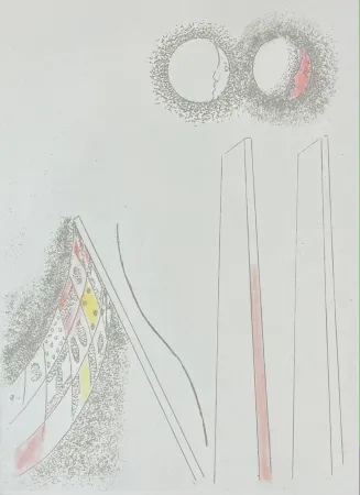 蚀刻飞尘法 Melotti - FM 13. bandiera, lune e parallelepipedi