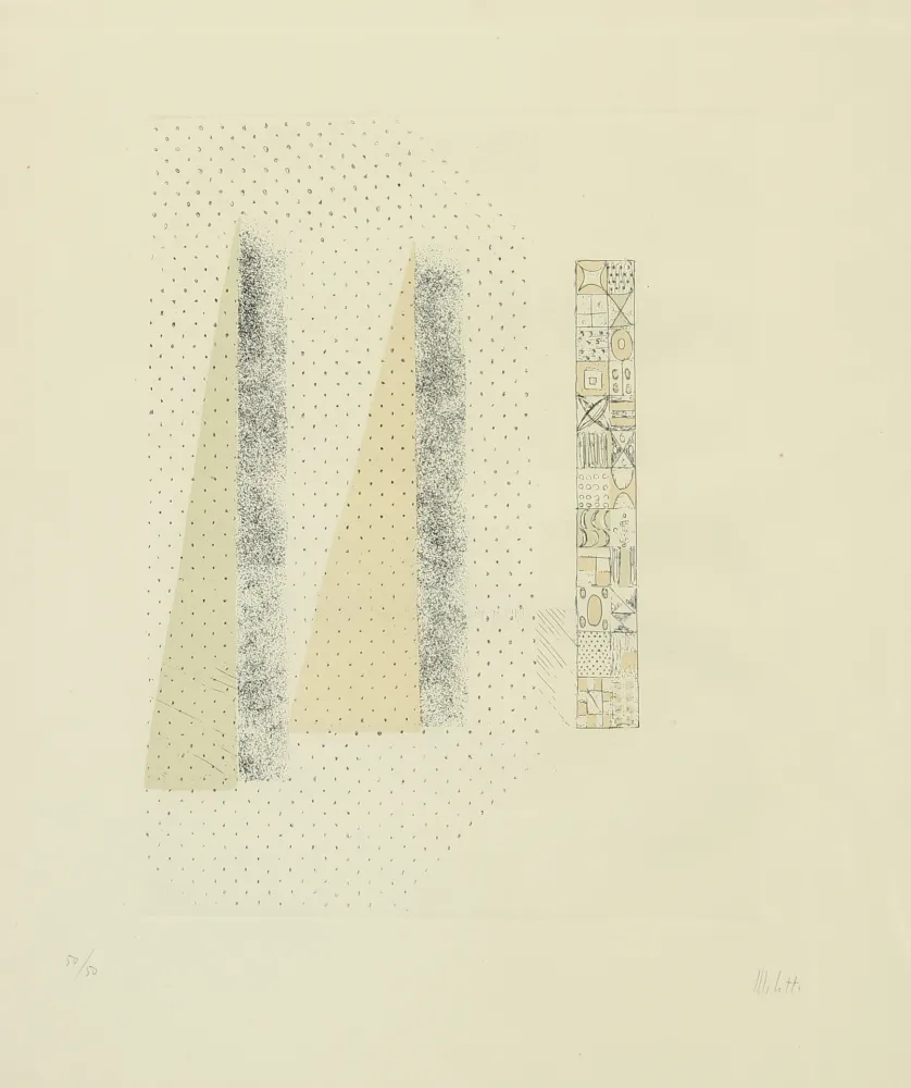 版画 Melotti - SENZA TITOLO