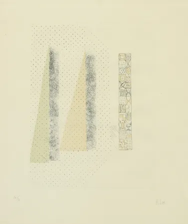 版画 Melotti - SENZA TITOLO