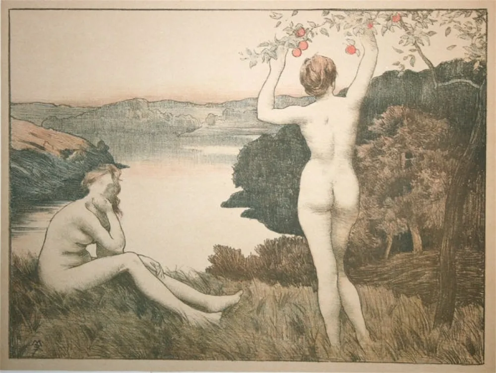 石版画 Menard - Automne