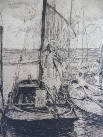 蚀刻版画 Mertens - Charles Mertens. Dix eaux-fortes