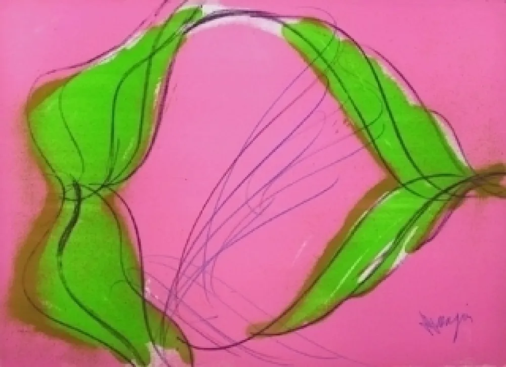 石版画 Messagier - Arles