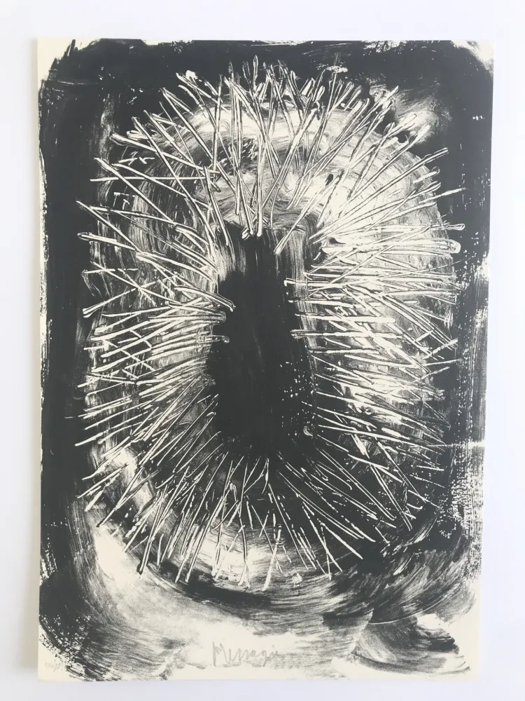 丝网印刷 Messagier - Pour le peuple Sud-africain